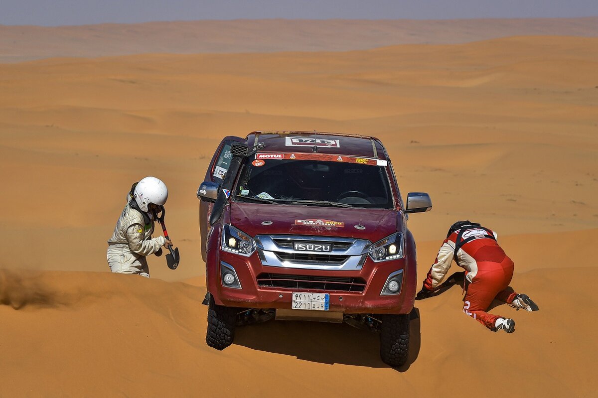 Первое место занял автомобиль марки Isuzu.  Фото: Фото: DPPI via www.imago-images.de / www.imago-images.de / globallookpress.com