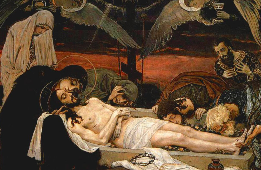 Иллюстрация: Виктор Васнецов. Христов во гробе.