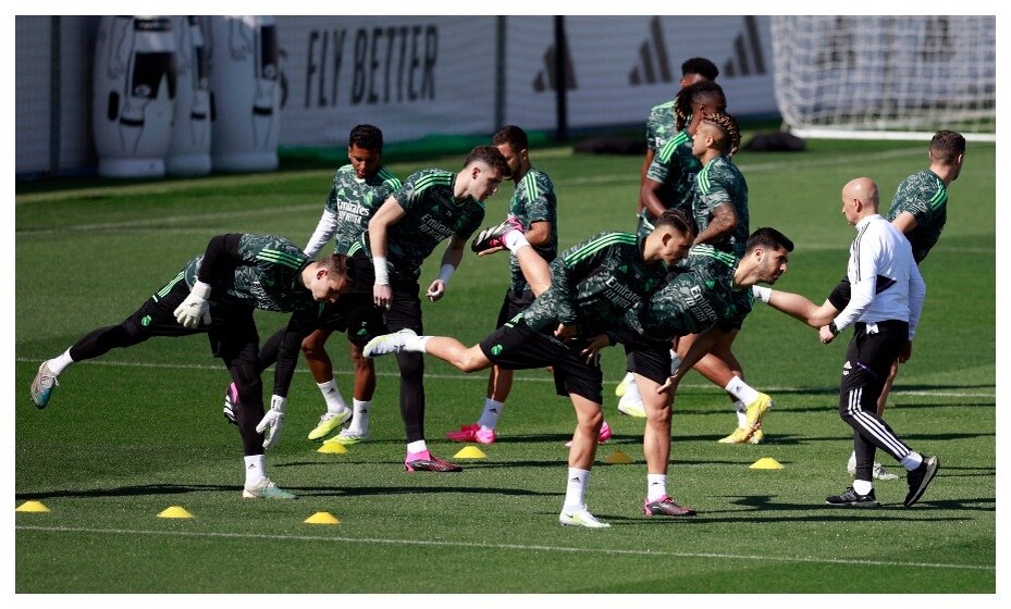    Мадридцы вовсю готовятся к матчу 1/4 финала ЛЧ-2023 с