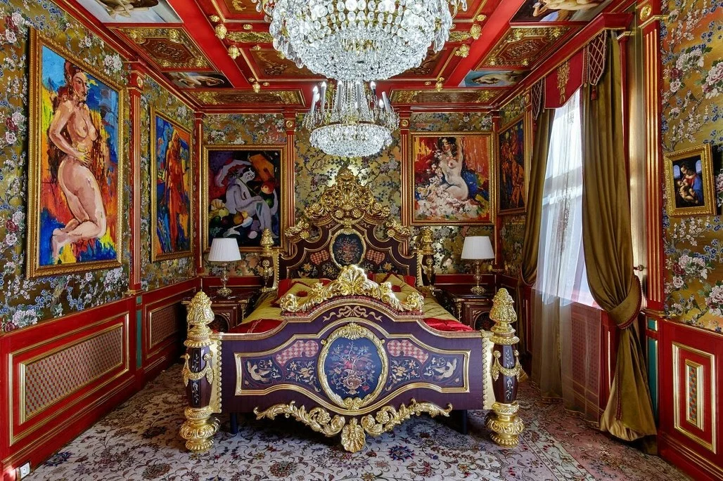 Дворец брынцалова в салтыковке фото Брынцаловский "теремок": сусальное золото, мебель от Версаче и арт-галерея. Как 