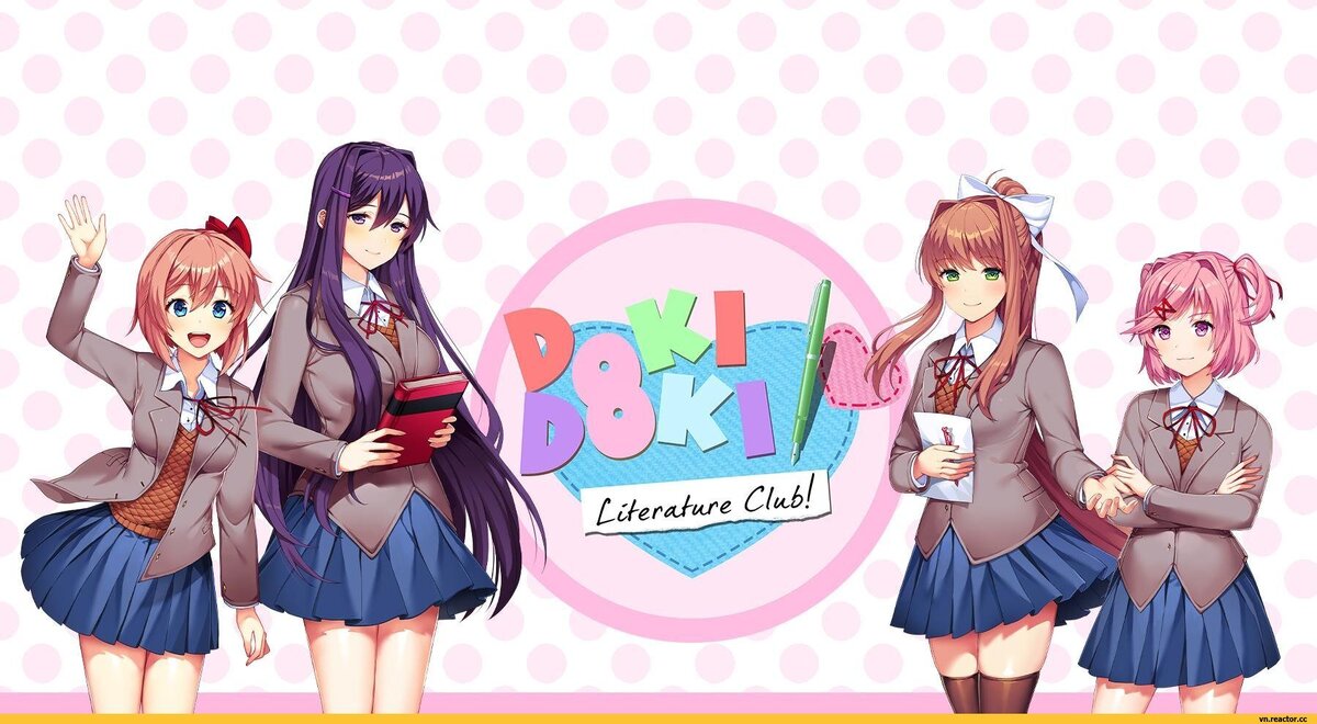 Ветеран визуальных новелл Doki Doki – о чем она и почему популярна уже  несколько лет | OVERCLOCKERS.RU | Дзен