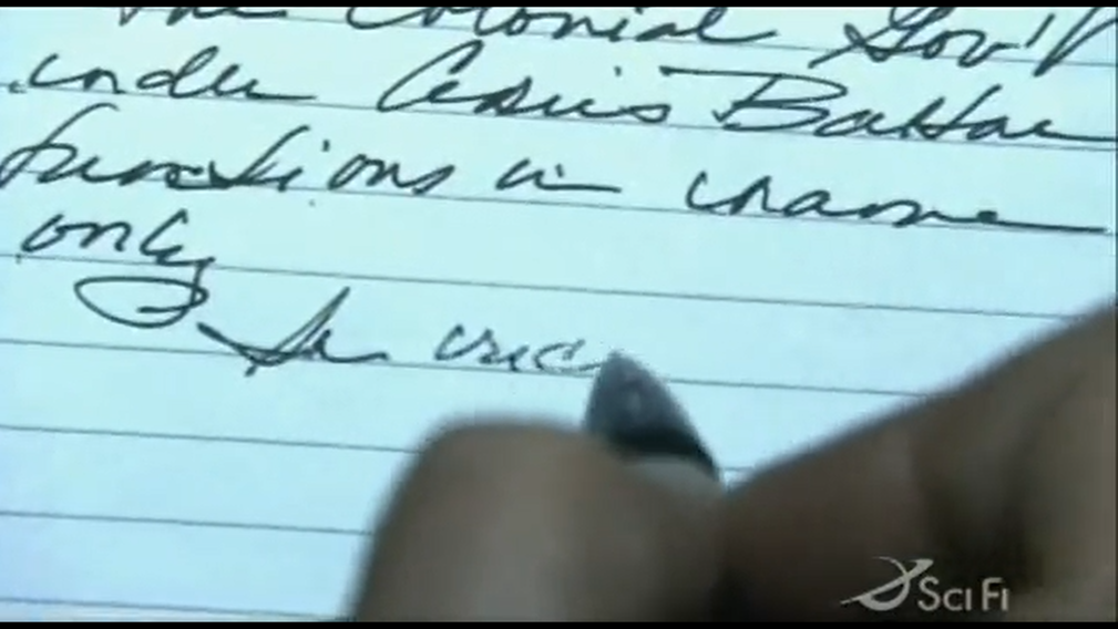 Так себе почерк, если быть честными