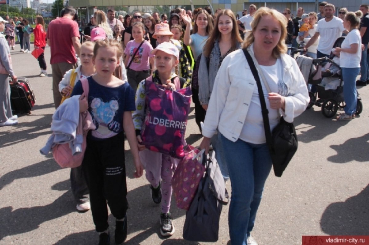    Под Владимиром в детском загородном лагере «Дружба» открылась первая смена
