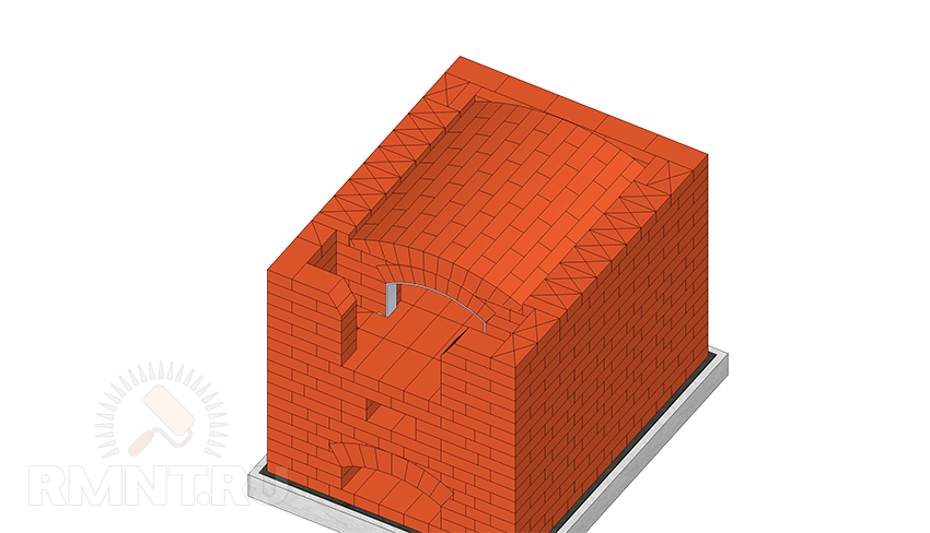 Как правильно сложить печь из кирпича
