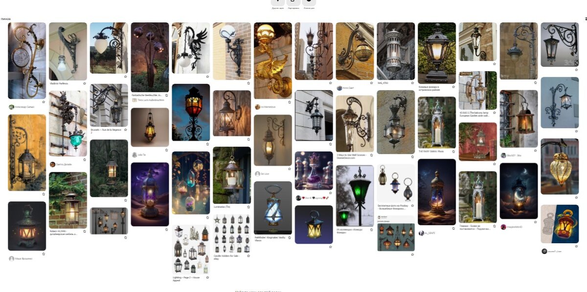 Доска с референсами