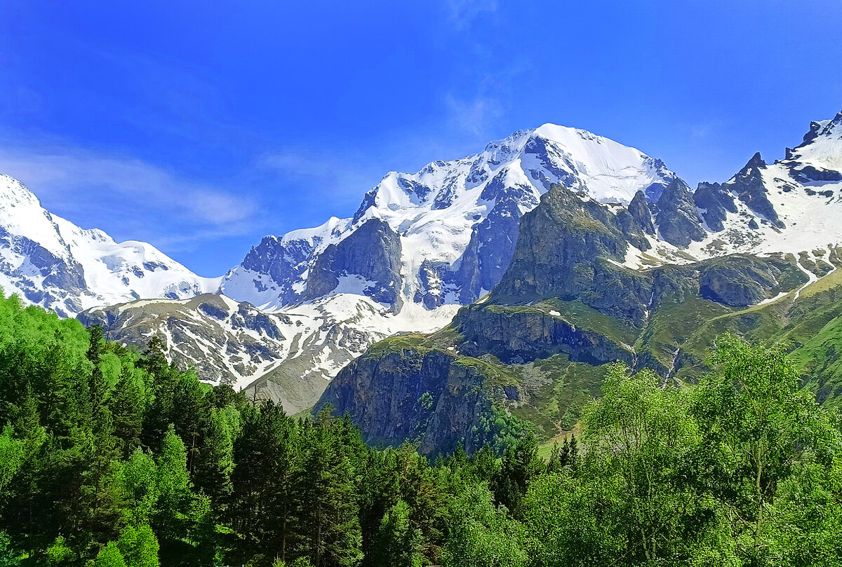 Вид из альплагеря