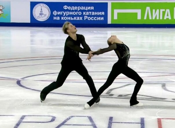 Андрей Рудь с Евой Хмельковой.