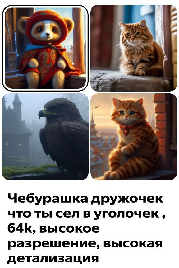 Попытка изобразить в Шедевруме Чебурашку