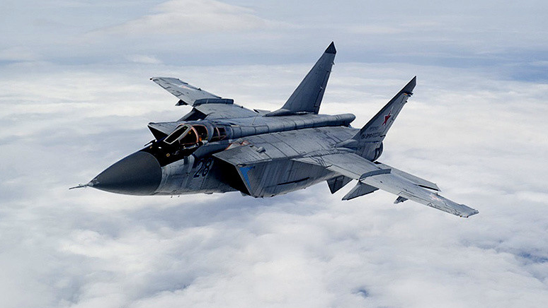 МиГ-31БМ в полете. Фото: © Министерство обороны РФ