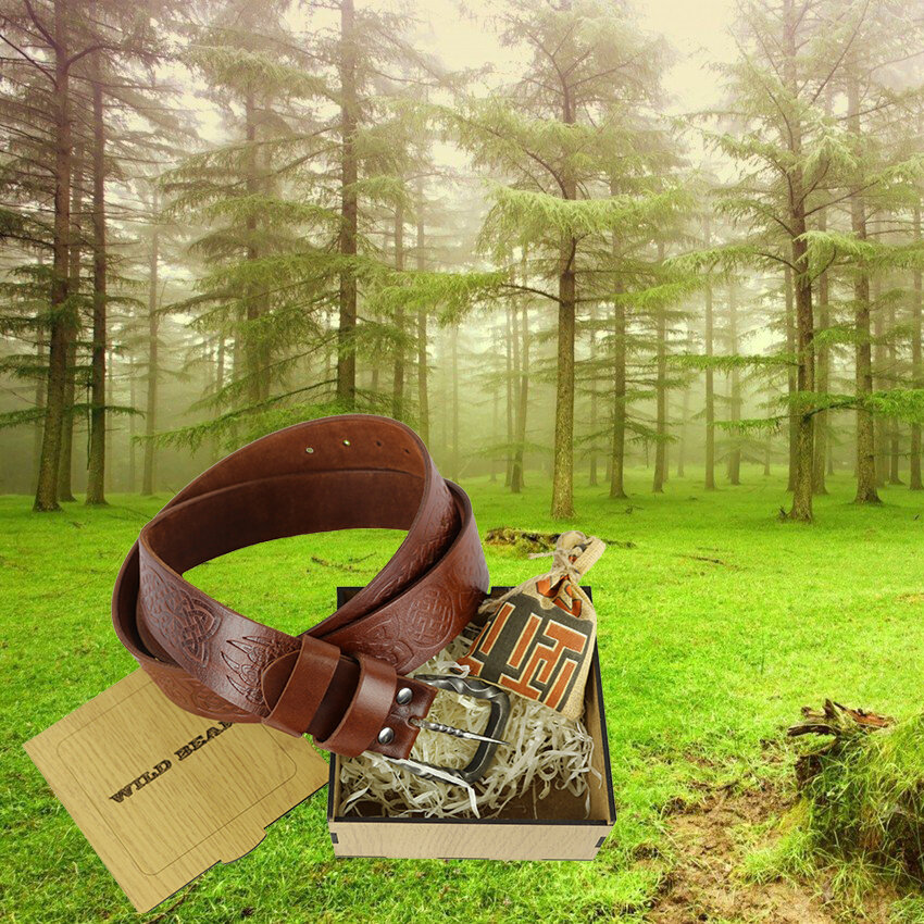 Славянский ремень-оберег для мужчин в тандеме с ароматическим саше "Хмель": неприятности пройдут мимо!