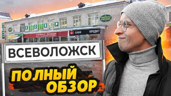 Всеволожск СПб / Пробки, лес и дешевые квартиры - Большой ОБЗОР