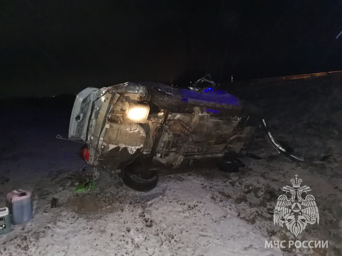    В Новосергиевском районе автомобиль перевернулся в кювет, один человек погиб Андрей Севостьянов