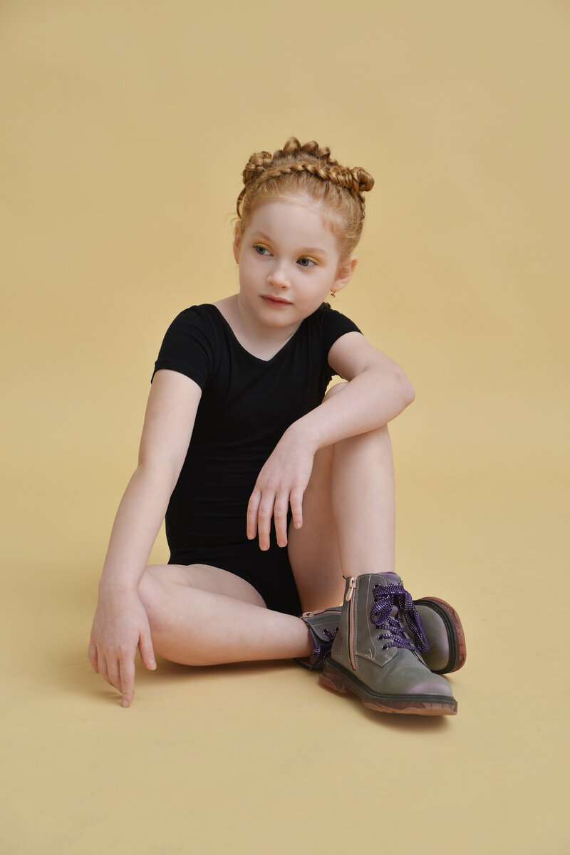 Юная модель из агенства "Sigma Kids"