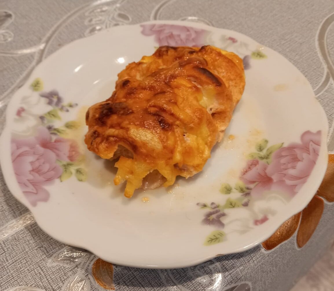 Вкусная курочка,фото автора!