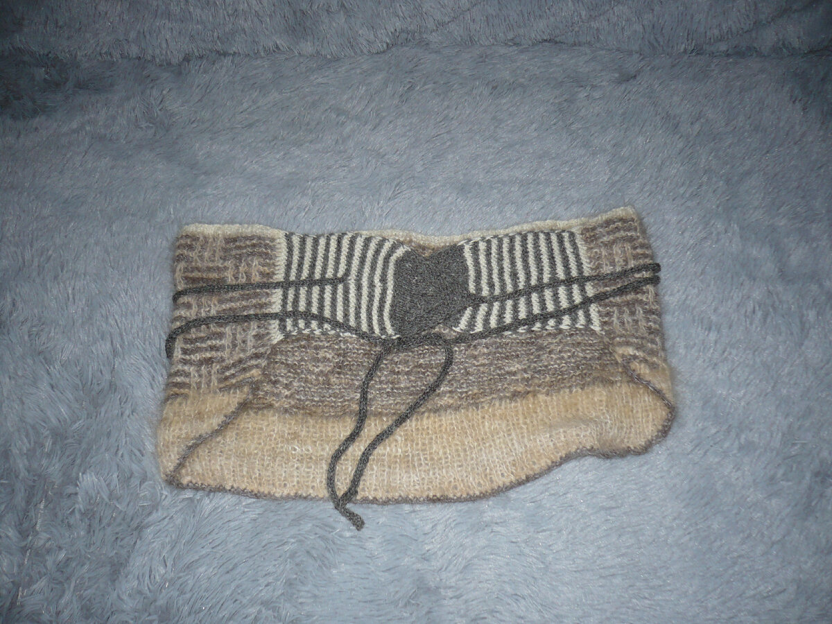 Пояс из пуха колли Макса и Жана