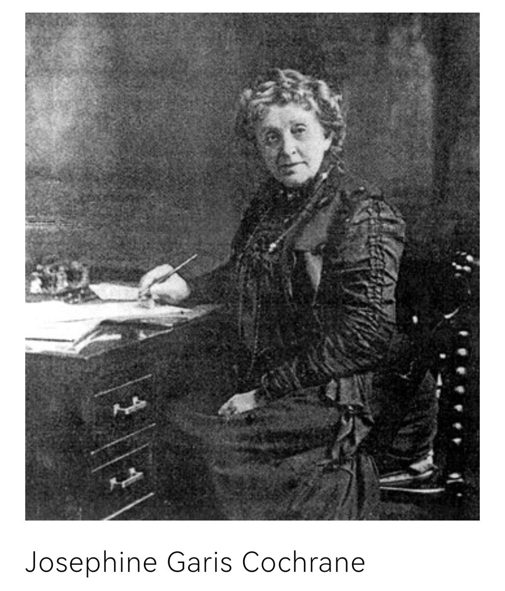 Изобретательница посудомоечной машины Джозефина Кокрейн. Фото с сайта Cook's Info