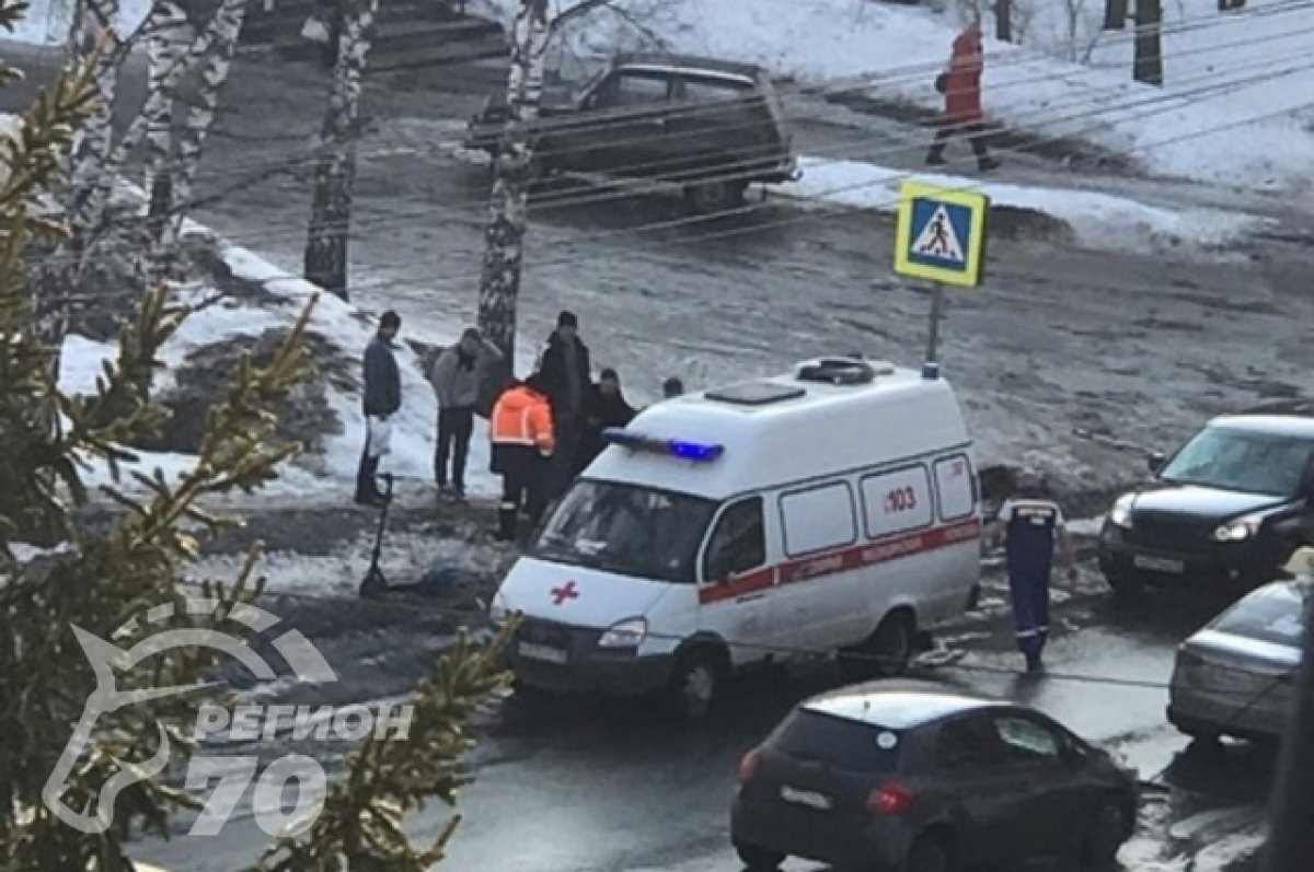    В Томске сбили первого в сезоне человека на самокате