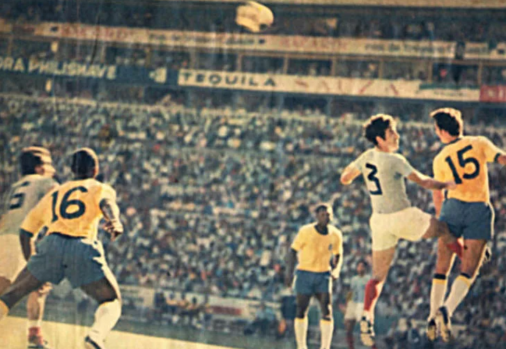 Чемпионат Мира-1970. Сборная Бразилии против сборной Румынии