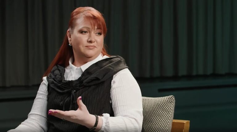    Фото: кадр из шоу Иды Галич «Есть вопросики» Анастасия Манцова