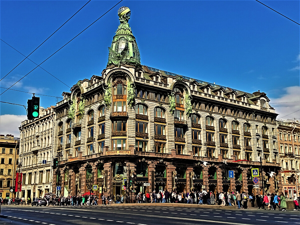 Дом компании «Зингер» Историческое здание в Санкт-Петербурге