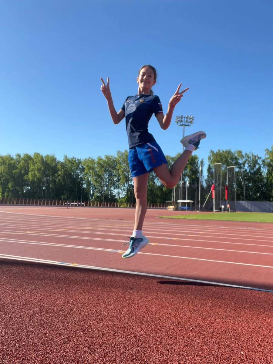 Софья Акатьева на сборах в Новогорске.