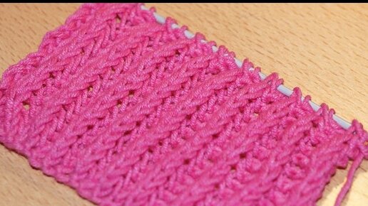 Вязание спицами шарфа английской резинкой. Мастер-класс с пошаговыми фото