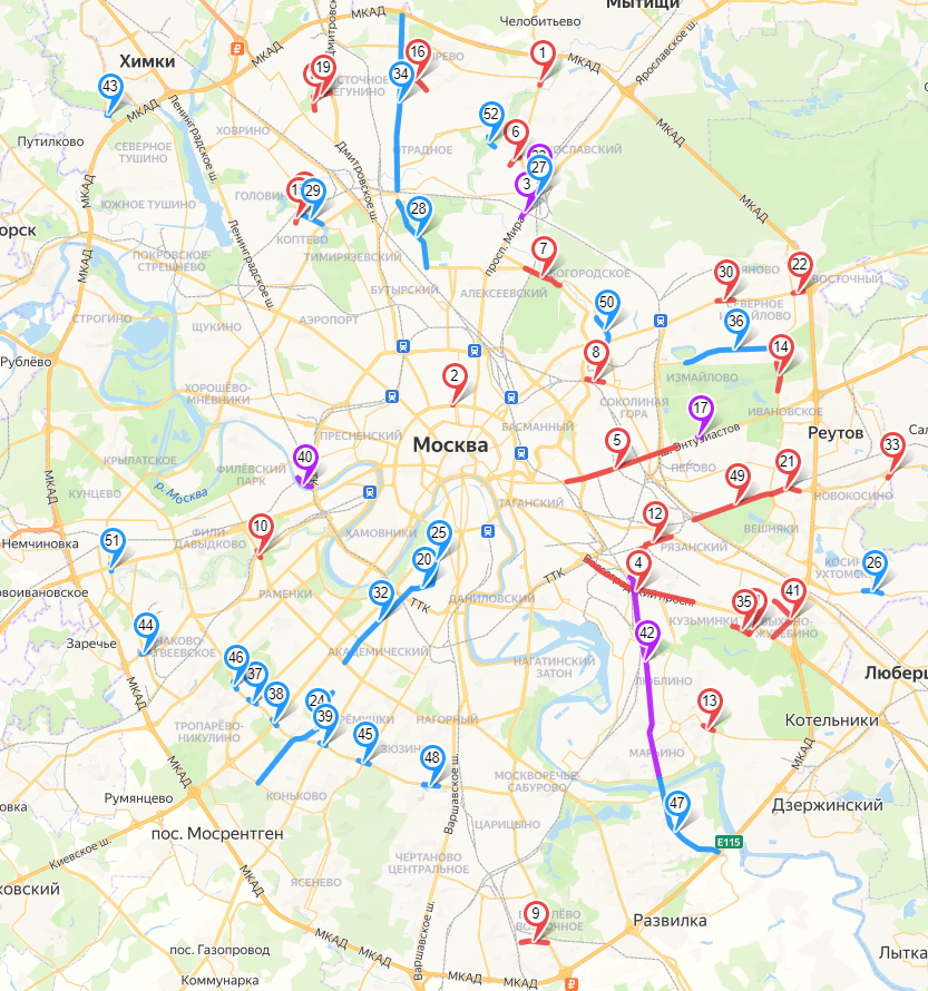 План дорог московской области до 2025 года схема