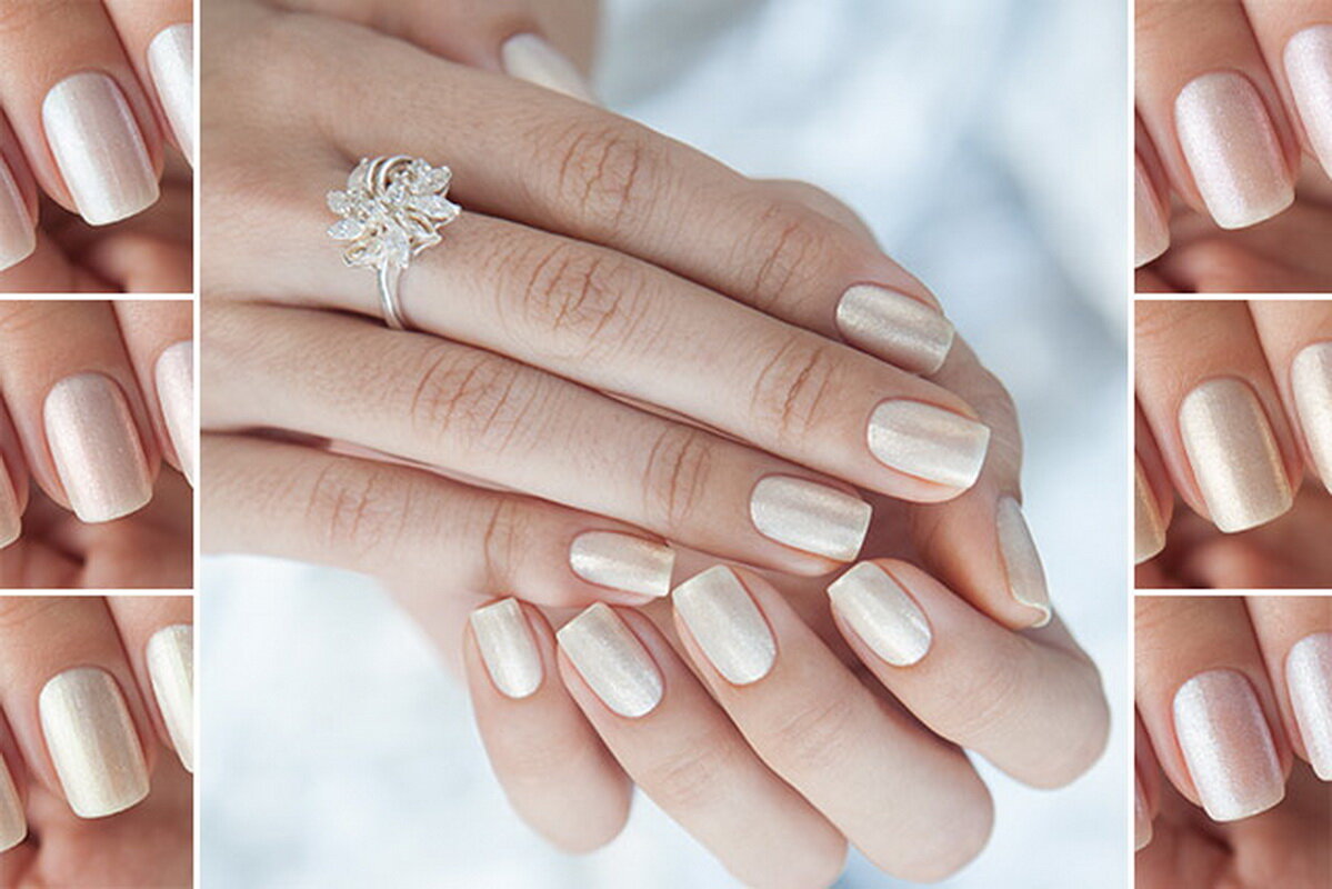 Маникюр К Светлому Платью фото 6