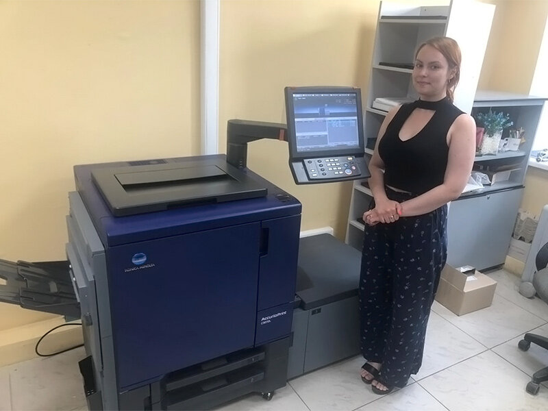 Konica Minolta AccurioPrint C3070L в тверском Центре полиграфии «Печатница»