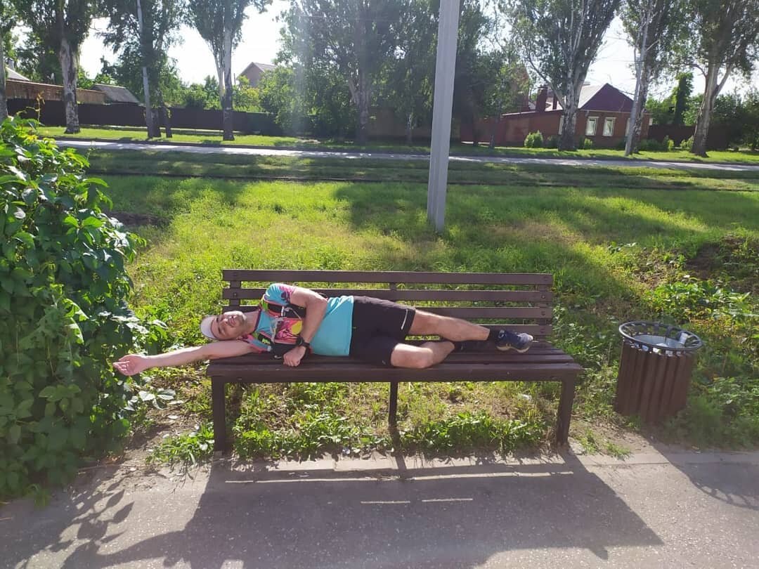 Кто много бегает, тот хорошо спит. Фото из личного архива Владимира Петринича. 