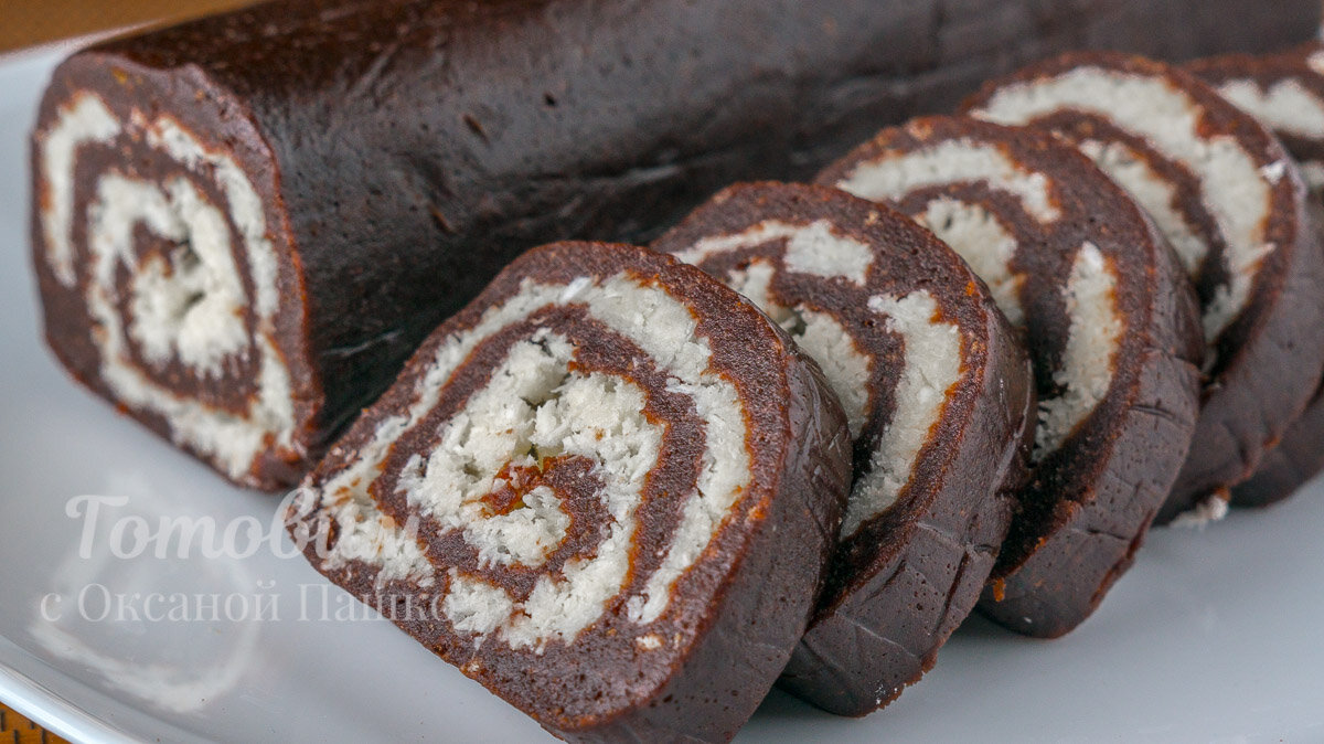 Шоколадная колбаса БАУНТИ