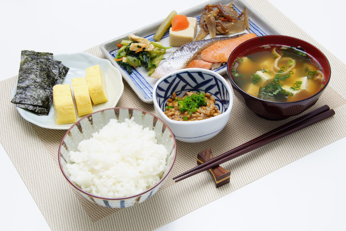 Суп на завтрак у японцев 4 буквы. Японский завтрак. Завтрак в Японии. Традиционный завтрак в Японии. Японский суп для завтрака.
