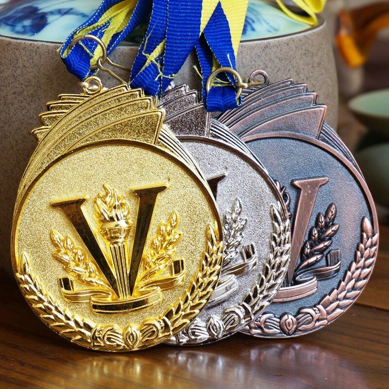 куда же без медалей в любых соревнованиях