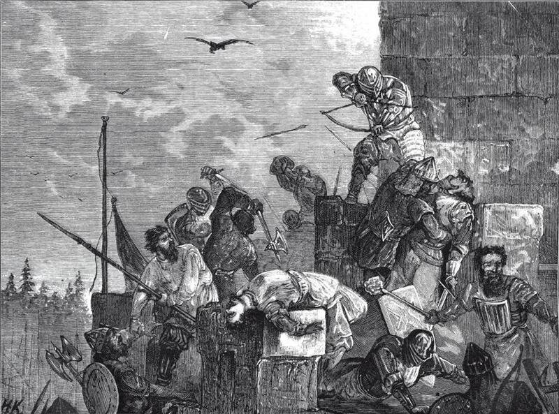 Взятие нашими войсками Ландскроны