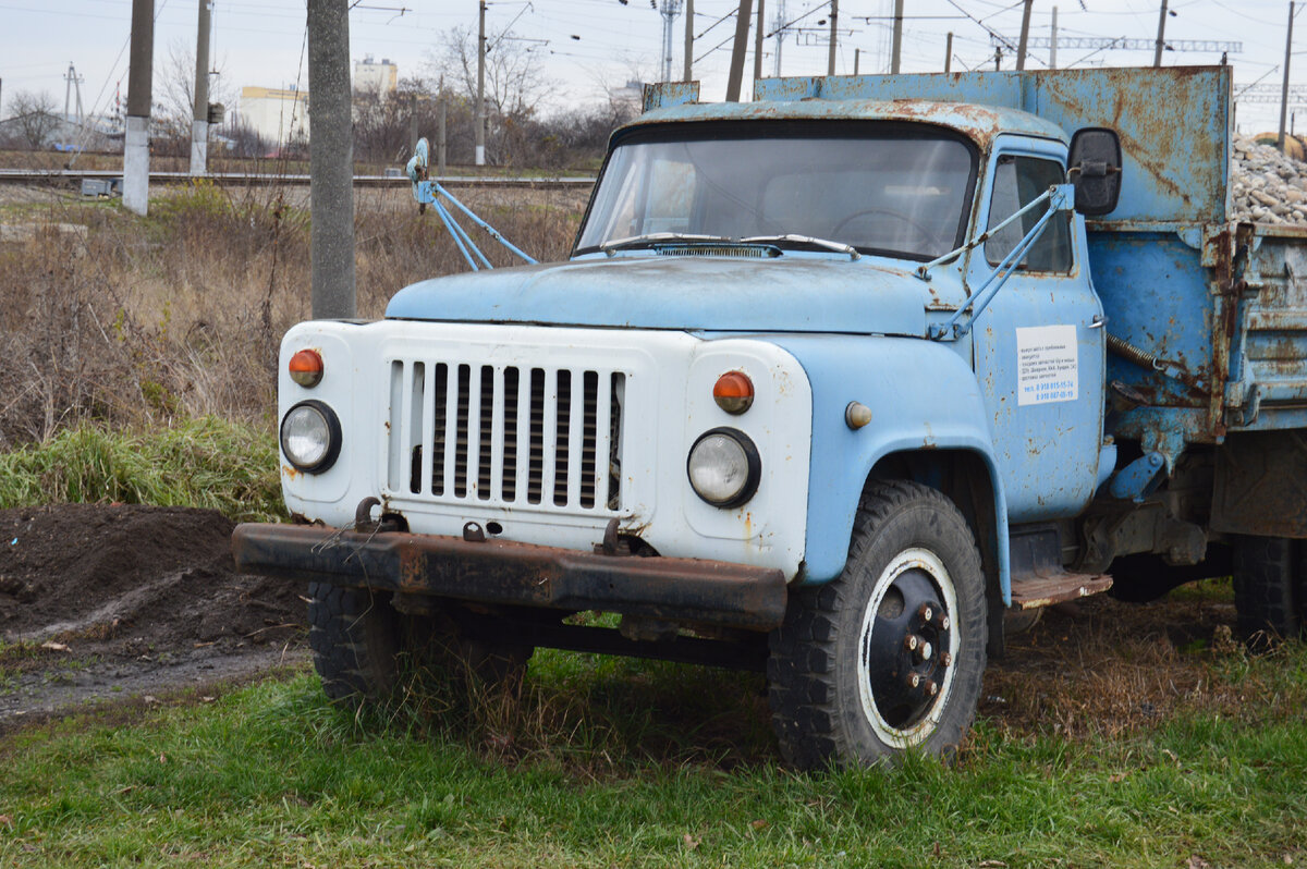 Фото автора. Самосвал САЗ.