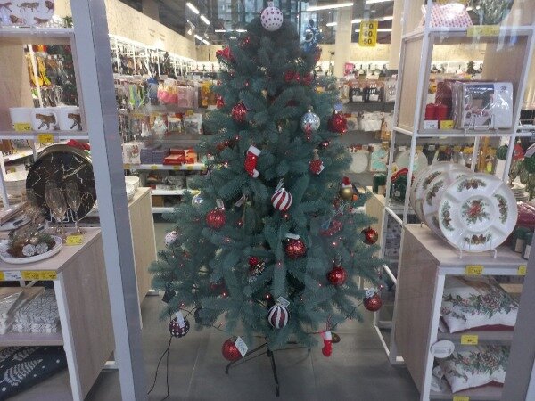 Эта ёлка мне понравилась. Фото автора