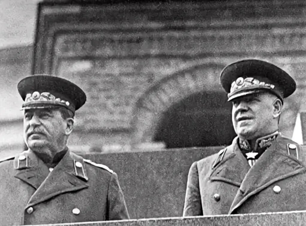 Сталин и Жуков