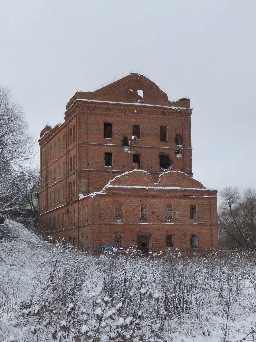 Мельница в Юрятино в наши дни.