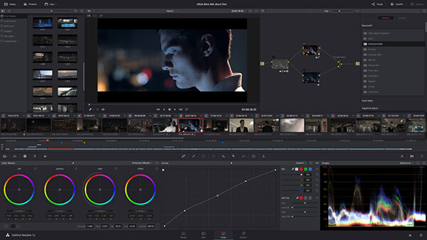  DaVinci Resolve подойдёт для профессионалов со знанием английского