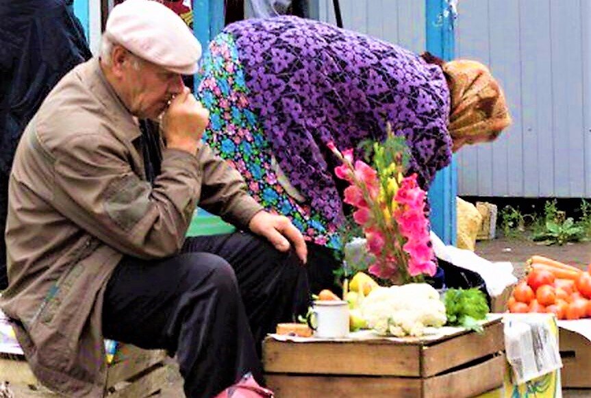 на базаре. Фото для иллюстрации рассказа из свободных источников