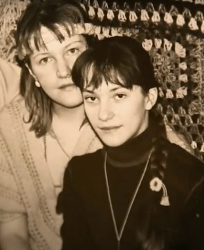 С дочкой Ариной