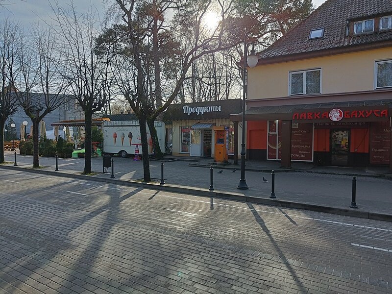 Светлогорск, улица Ленина. 24 февраля 2022 года. Авторское фото https://svetlogorsk-2.ru
