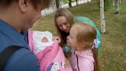 Выписка из роддома. Детская видеосъемка в Санкт-Петербурге