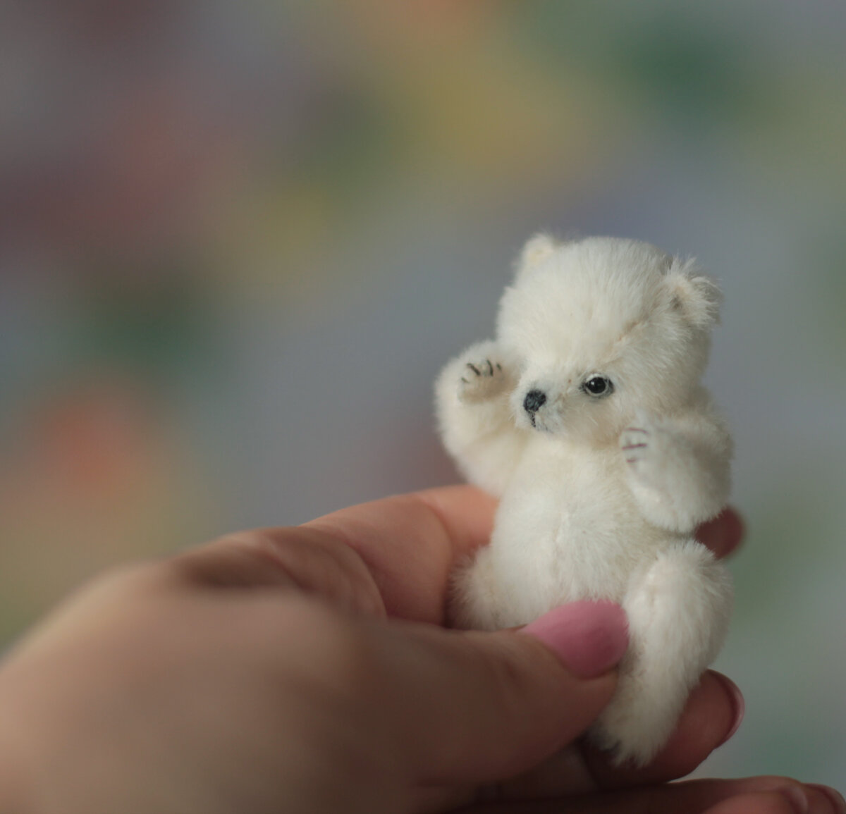 Выкройка миниатюрного медвежонка 6 см, которая придется по душе всем любителям миниатюры))