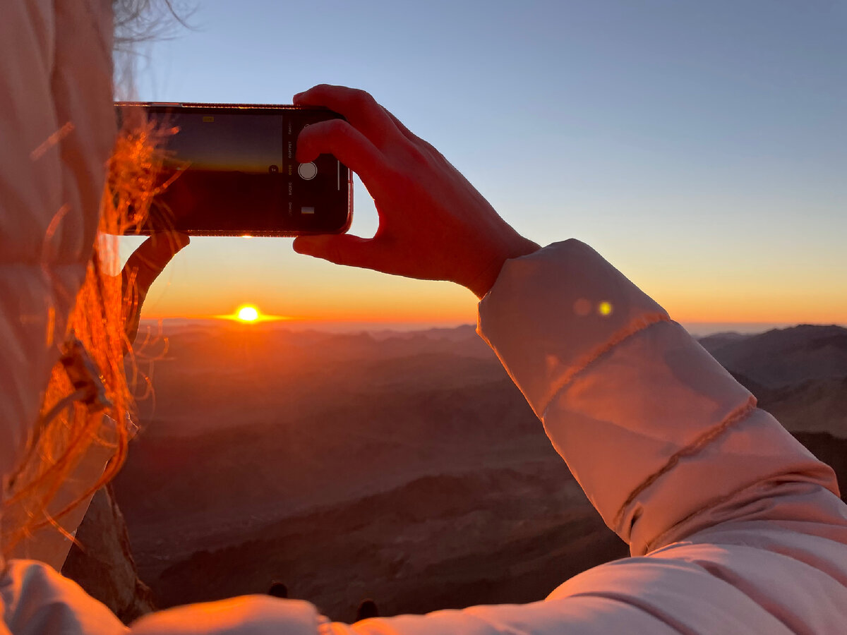 Рассвет, 06:25, Гора Моисей