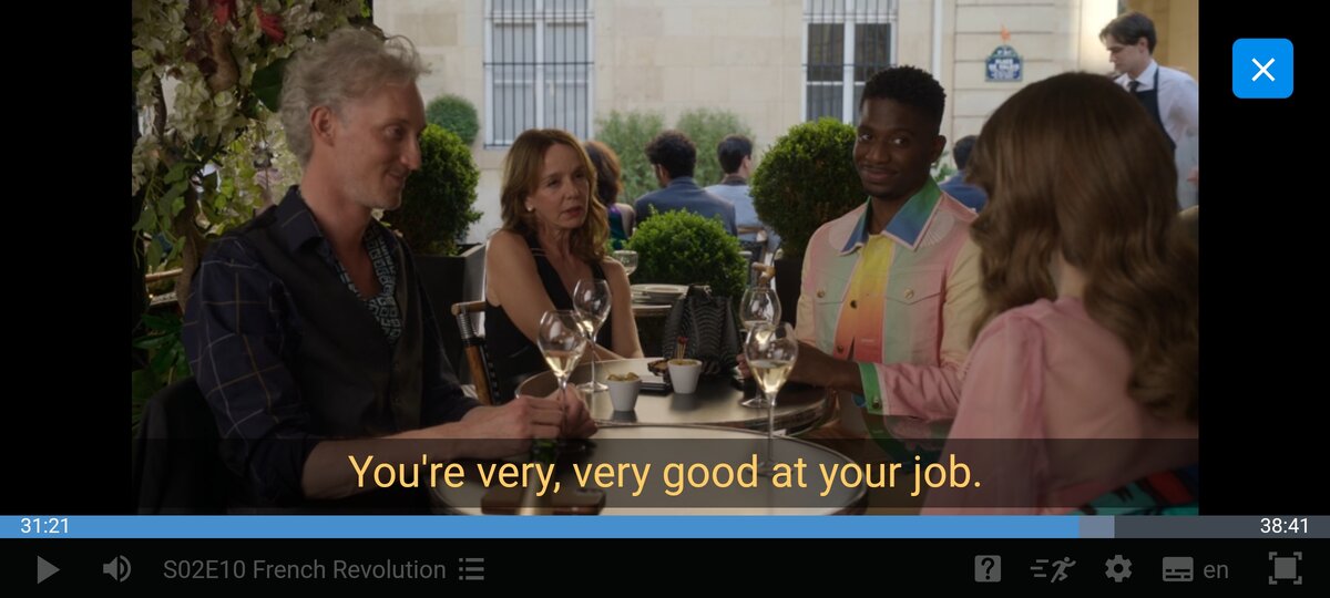Emily in Paris s02e10, good at