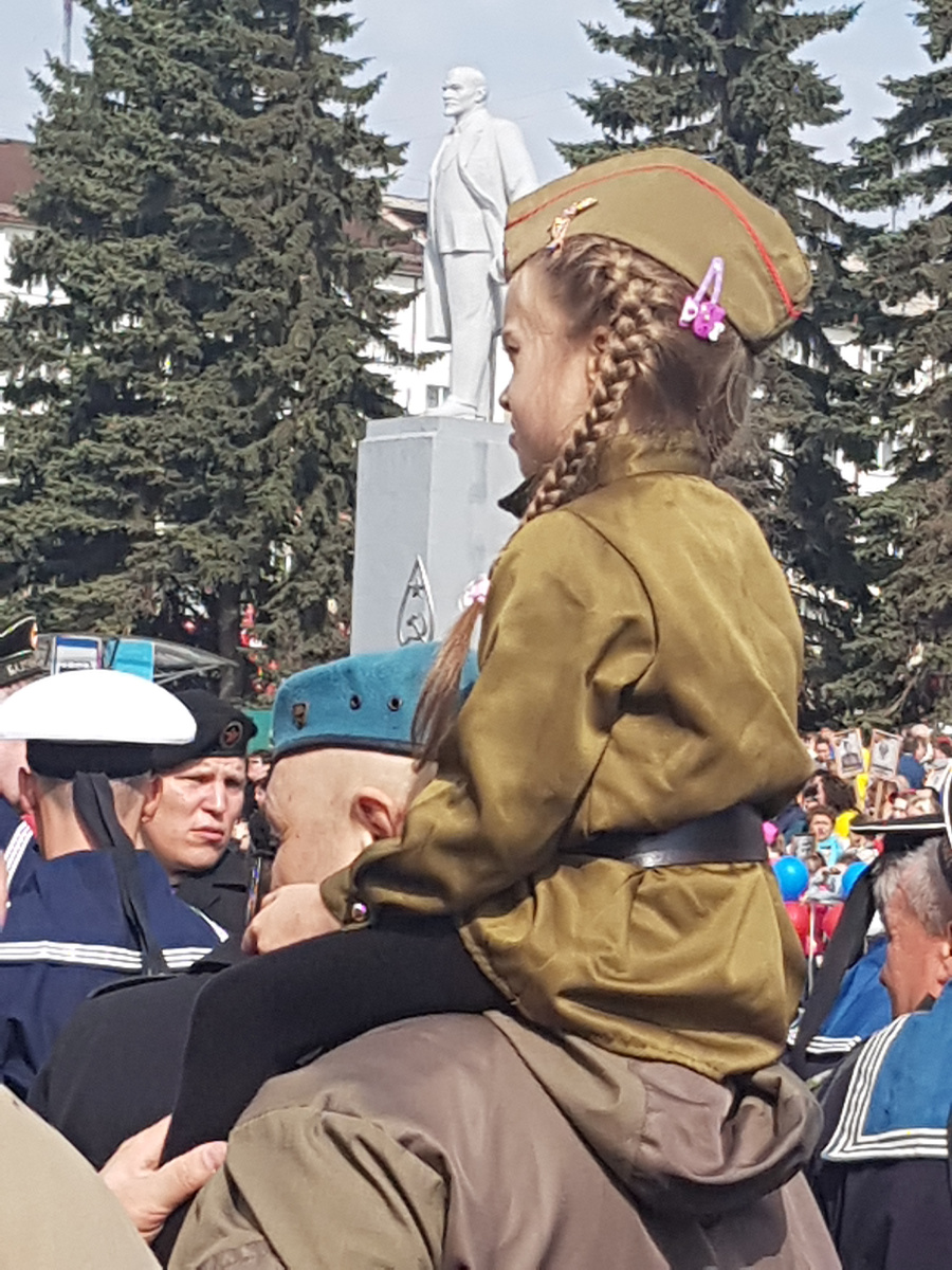 С парада 9 мая на Урале. Фото из личного архива 