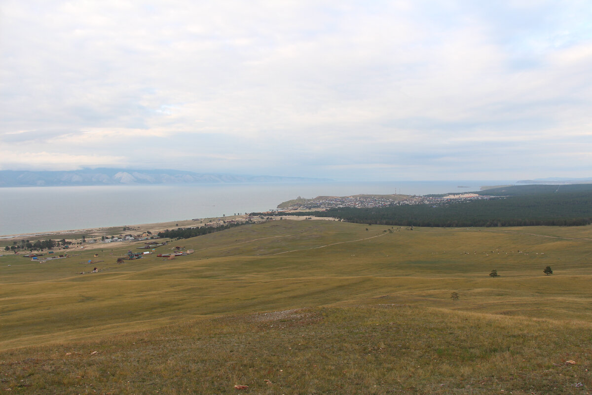 Хужир со смотровой площадки