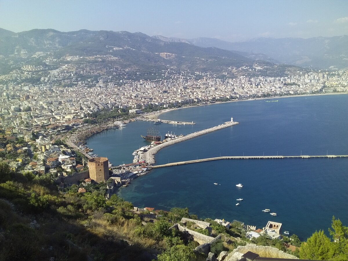Панорама Аланьи летом. Личный Архив.