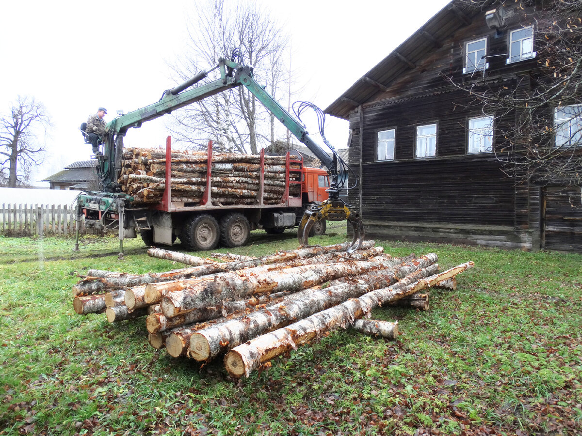 Разгрузка была проведена профессионально, любо-дорого смотреть. 